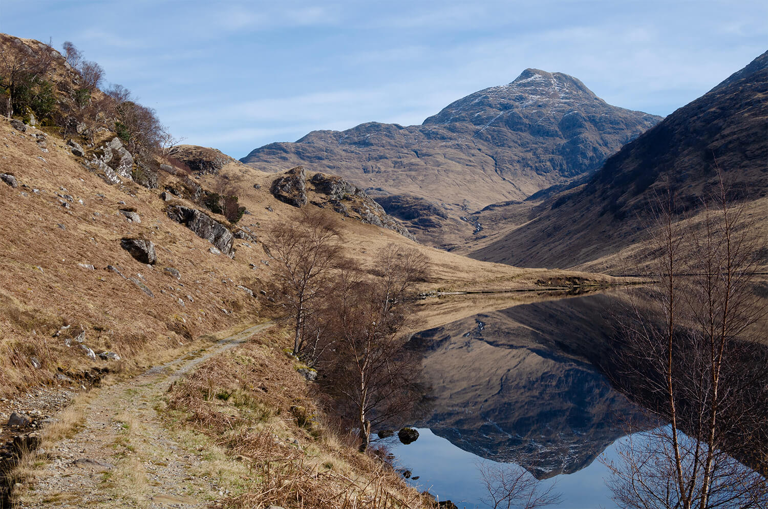Knoydart path, Scotland.